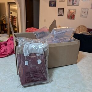 Michael Kors Deep Red Gift Bag